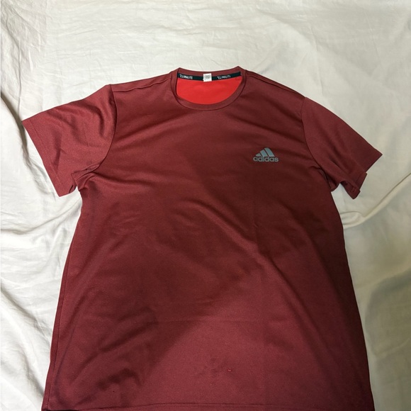 adidas Other - Adidas Men's Burgundy Short Sleeve Tee